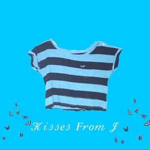 Cropped Striped Top